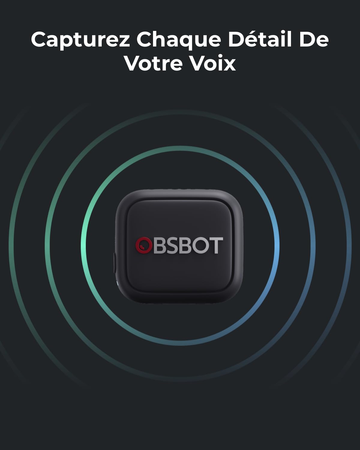 OBSBOT VOX SE Microphone sans Fil