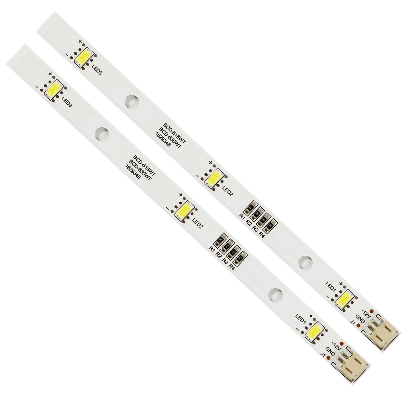 1PCS Freezer Refrigerator LED Strip Light Bar Compatible With RONGSHENG/HISENSE CQC14134112291 E349766 MDDZ-162A 1629348 DC12V 2W HCDM415LC