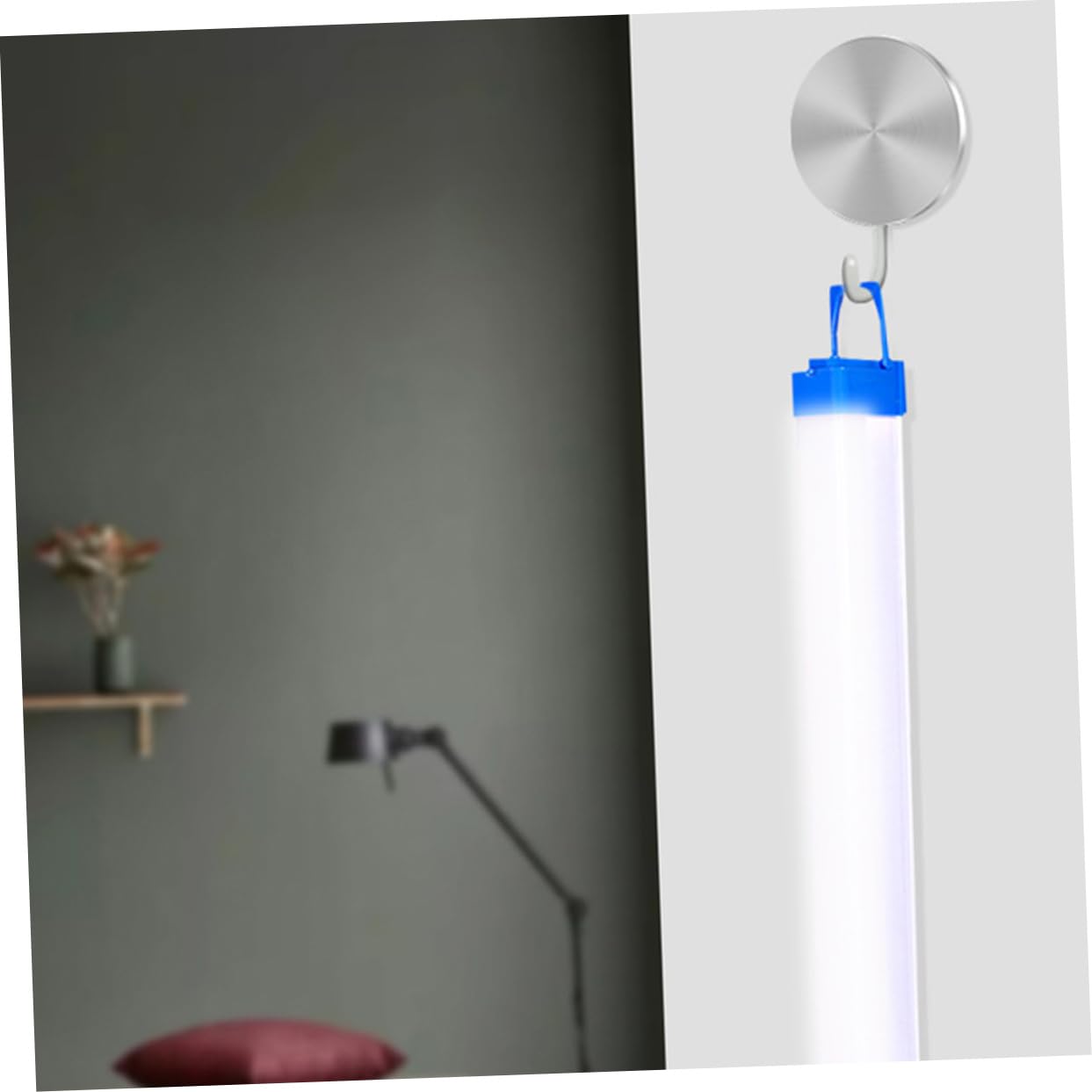Luz Led Usb Recargable 20w 17cm 3 Niveles De Brillo Para Armario y Cocina, Lámpara Bajo Mostrador Inalámbrica Portátil, Pack 2 Unidades Para Iluminación De Emergencia