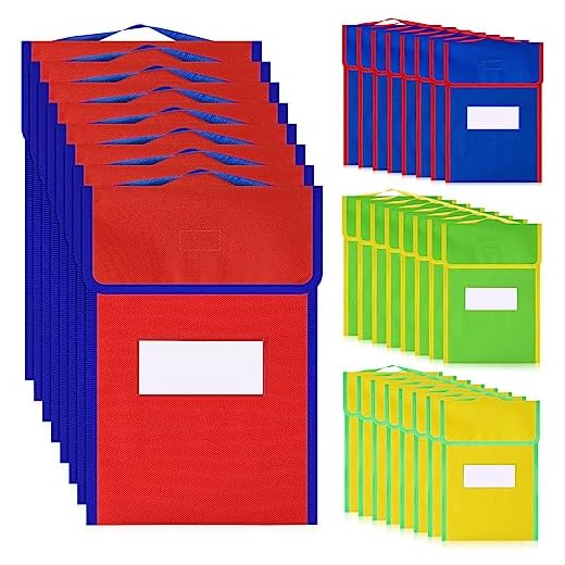 Buryeah 32 Pcs Large Classroom Book Bags