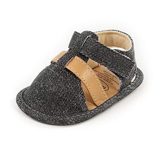 Sawimlgy Baby Boys Girls 2 Straps Summer Athletic Beach Sandals Infant Shoes Soft Sole Breathable Prewalker Newborn First Walking Crib Shoes