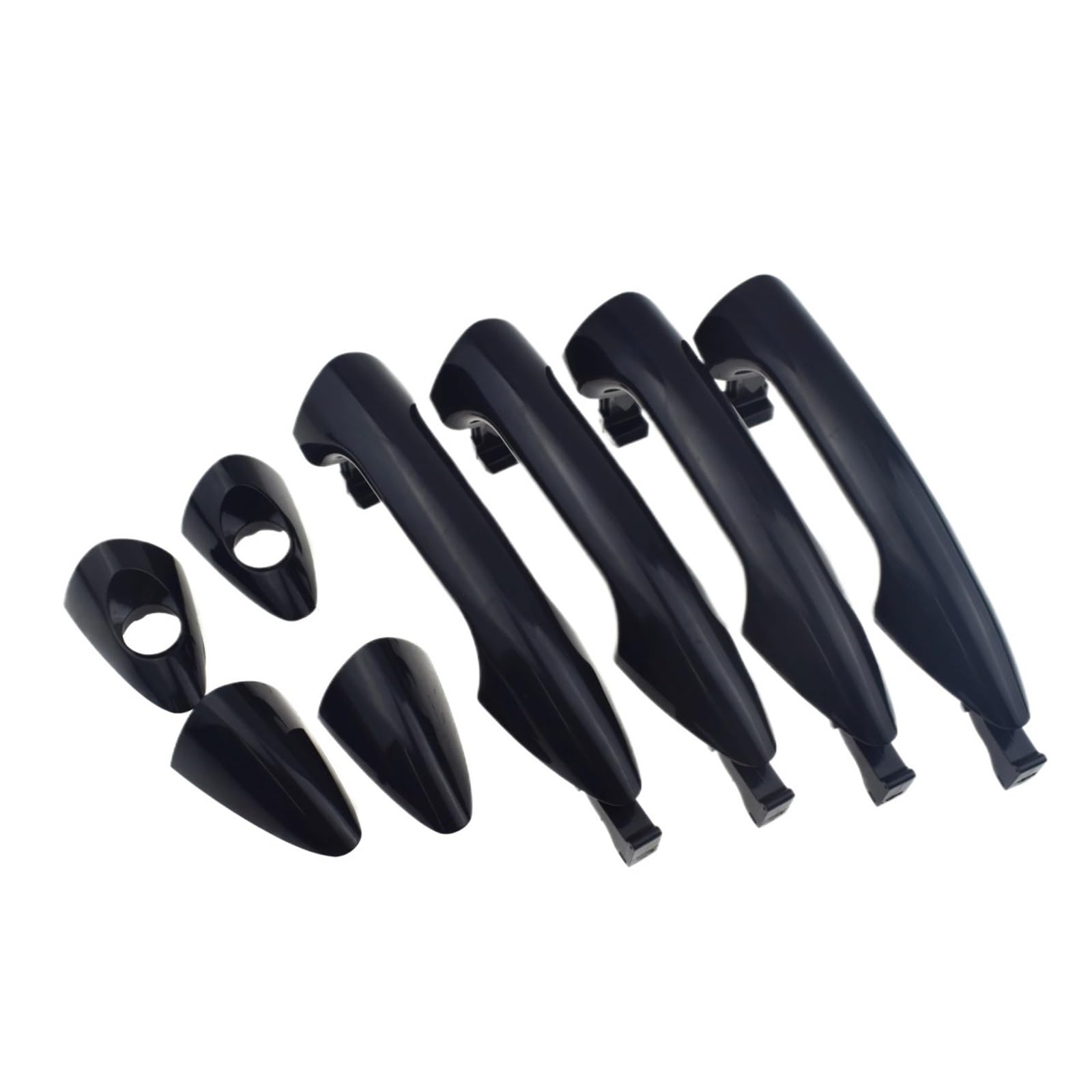 HILLAR Door Outer Handle for Hyundai for Accent 1.6L 2012-2017 Front Rear Left Right Exterior Outside Door Handle 82651-1R000 82661-1R000(4 Sides)