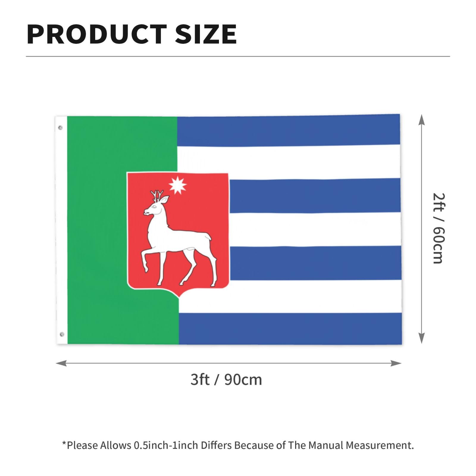 Amazon.com : Flag Of Kobuleti Municipality Flags For Outside 2x3ft