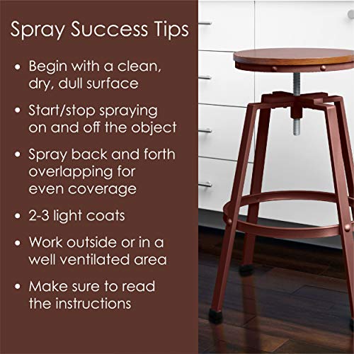 Image of Krylon Fusion All-In-One Adhesive Spray Paint for Indoor /Outdoor Use, 12 oz, Espresso