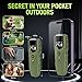 Dog Bark Deterrent Device, Ultrasonic Anti Barking Device for Dogs 35FT Far, Portable Dog Training Device to Stop Barking Neighbors Dog, 5 Modes| Safe & Effective for Small, Medium & Large Dogs，Green