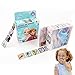 Gxhong Frozen Sticker Set, 2pcs Frozen Aufkleber Kinder Dekorative Masking Tape für Jungen Mädchen Teens Geburtstagsparty Dekoration Geschenke