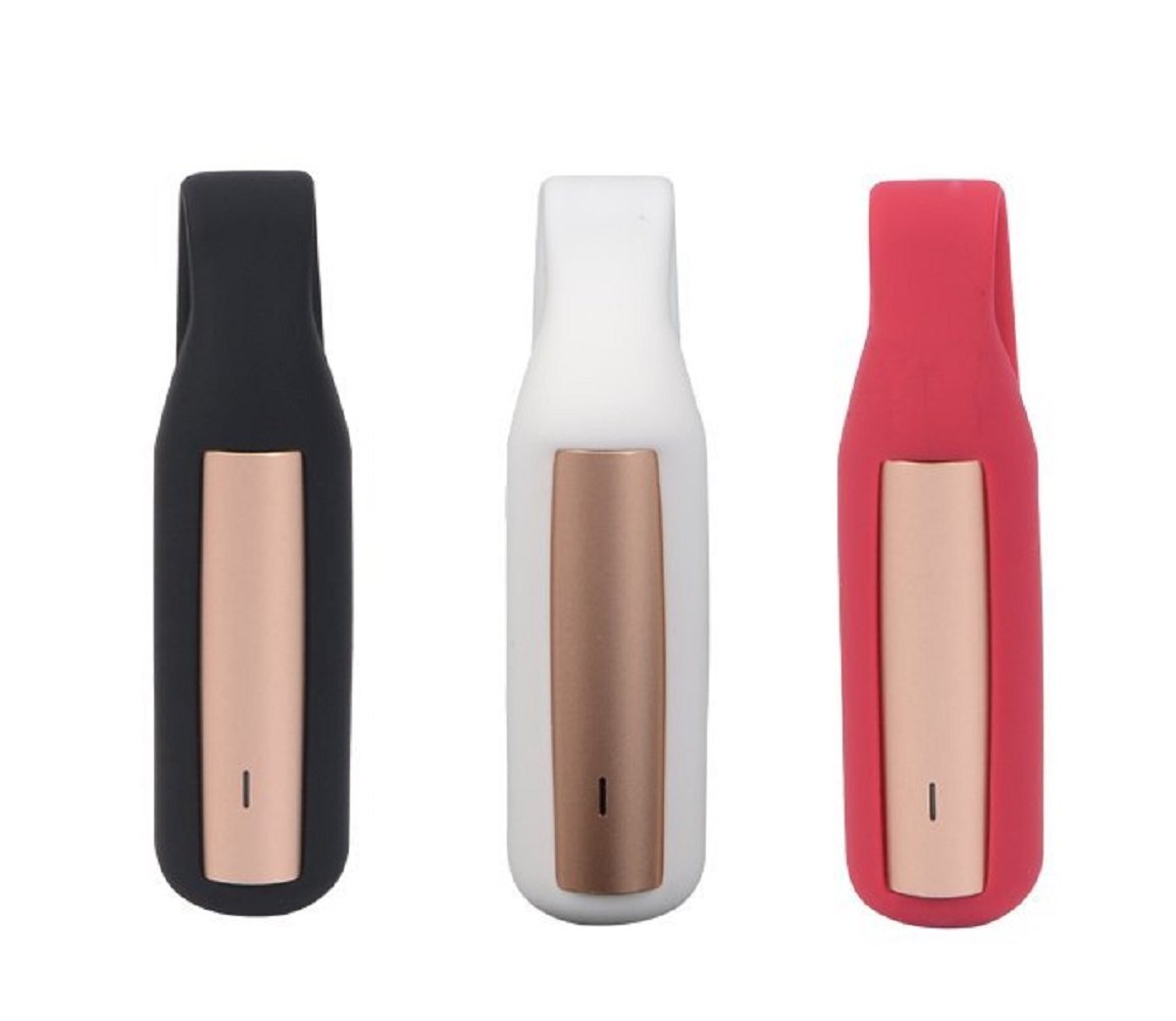 for Misfit Ray Clip, Colorful Silicone Replacement Steel Smart Band Strap Bracelet Clip Holder for Misfit Ray (A-3pcs)