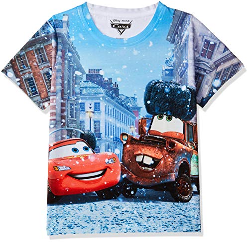 Image of Cars by Wear Your Mind Boy's T-Shirt (DCR0005 Multicolour 4-5Y Multicolour 4 Years-5 Years)