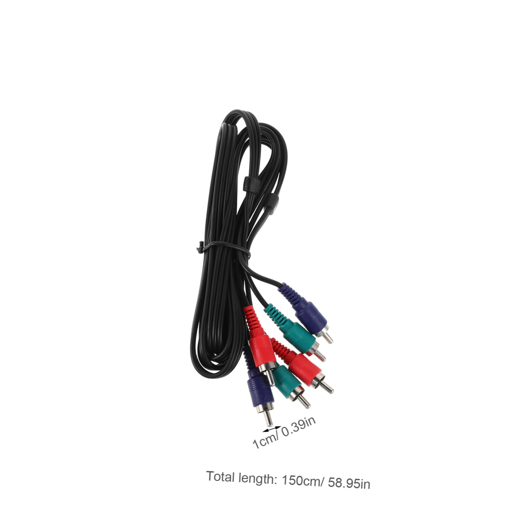 NUOBESTY Component Video Cable with Audio Male to Male Connection for DVD VCR Projector and Home Theater Systems Low Loss Image Quality Wide Compatibility
