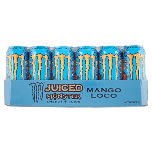  Monster Energy Mango Loco 500 ml - 24 lattine