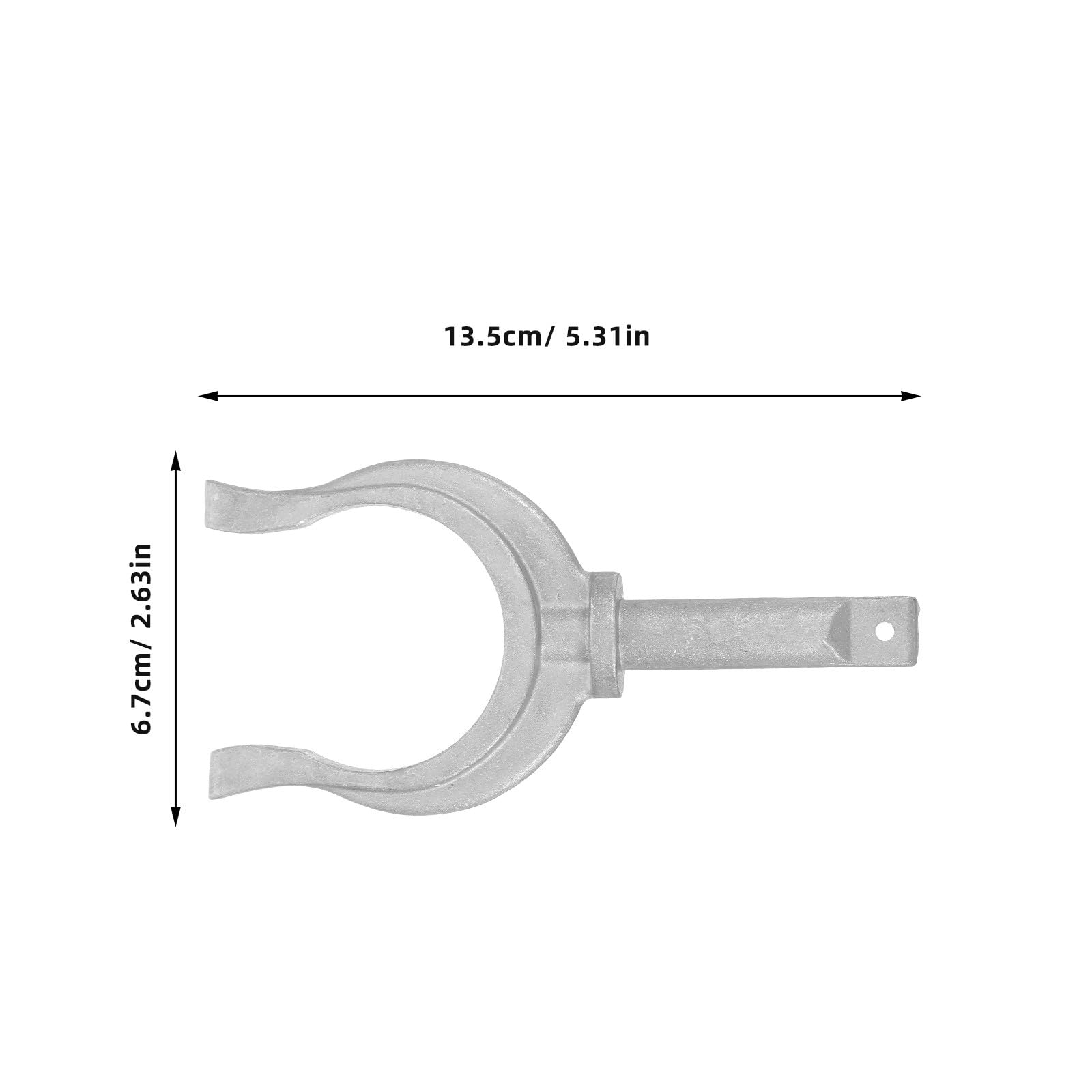 PACKOVE Dame de Nage en Aluminium Robuste pour Kayak et Barque à Rames, Accessoires de Quincaillerie Marine Support de Montage de Pagaie Intégré