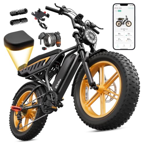 Image of TST Electric Bike - 48V 15Ah Battery, 1500W Peak Motor, 20 * 4.0 Fat Tire