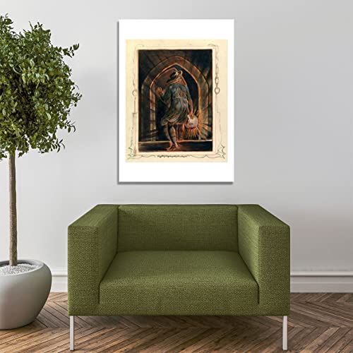 William Blake Jérusalem affiche encadrée grand format pour décorer votre bureau - 7