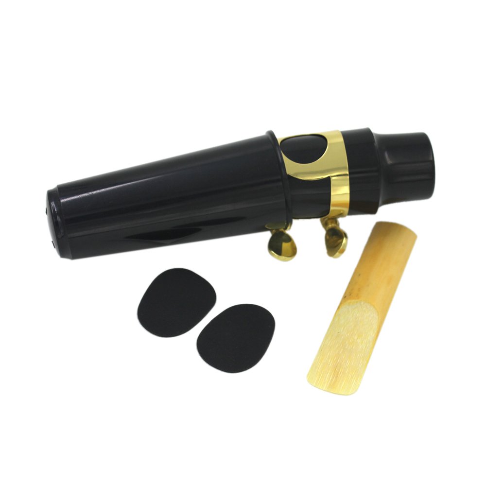 Docooler Sax Mouthpiece Alto Sax Saxophone Mouthpiece Plastic with Cap