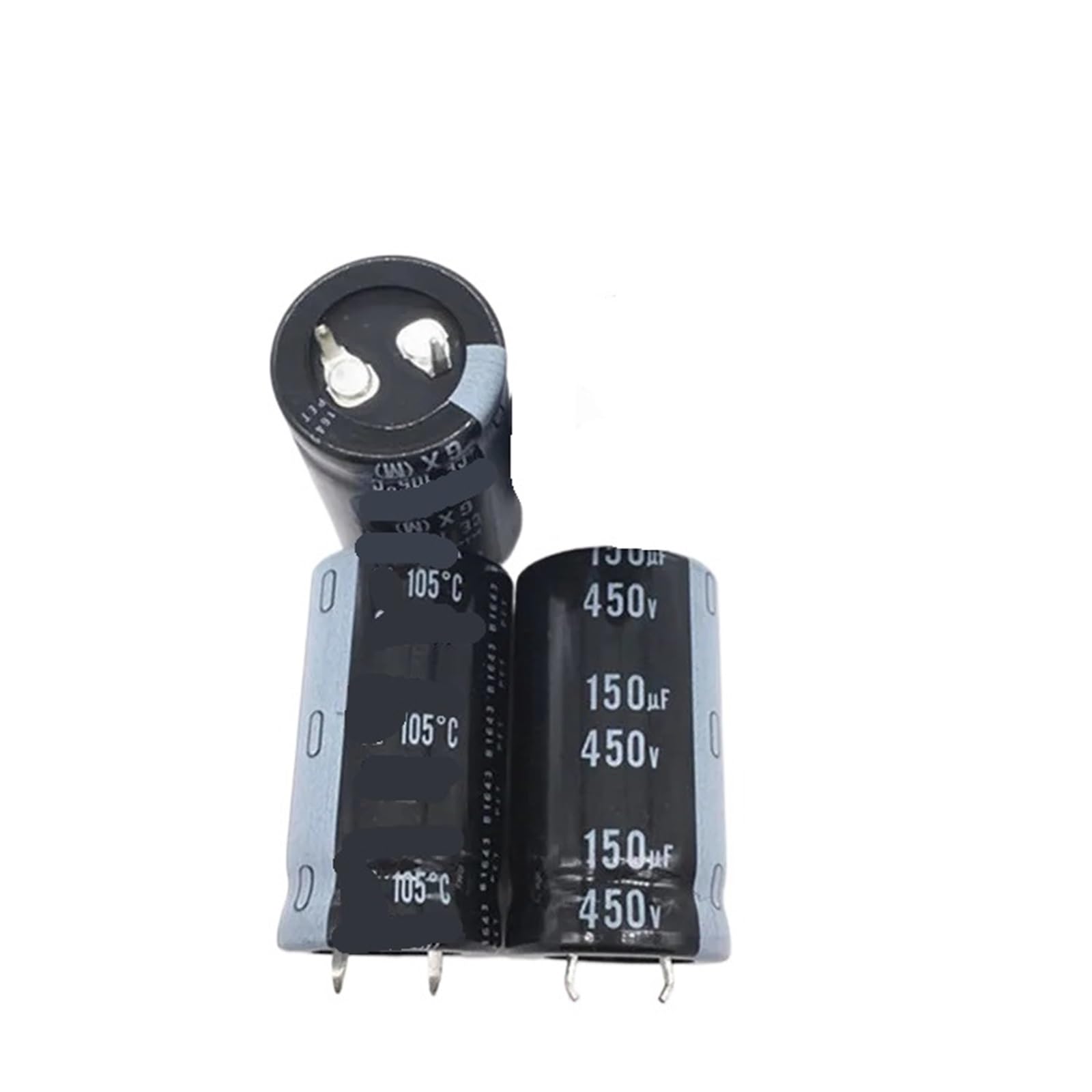 Kondensator z szybkozłączką 2 sztuk/10 sztuk 150uf 450v 22x40 mm (10 sztuk)