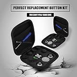 Zestaw akcesoriów kontrolera do PS4 dla Xbox One 12 w 1 okrągły kciuk nasadka klawiszy magnetyczny kontroler podstawowy zestaw części zamiennych do PS4 do kontrolera Xbox One