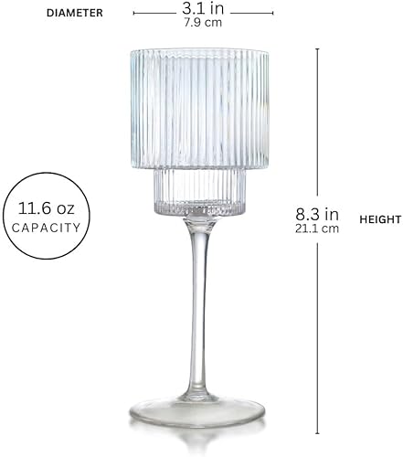 Miniatura 2 de Qualia Glass Carousel Ap Wine Set De 4