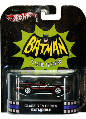 Hot Wheels Batimóvil clásico serie TV 1:64 miniatura 1