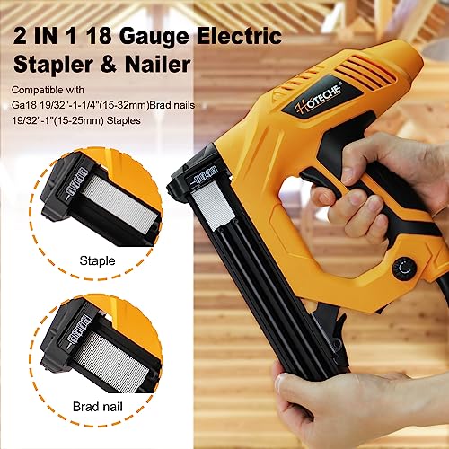 Hoteche 18GA Electric Brad Nailer