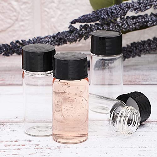 Clear Glass Empty Sample Bottles (0.3 Oz, 50 Pack) Otoory