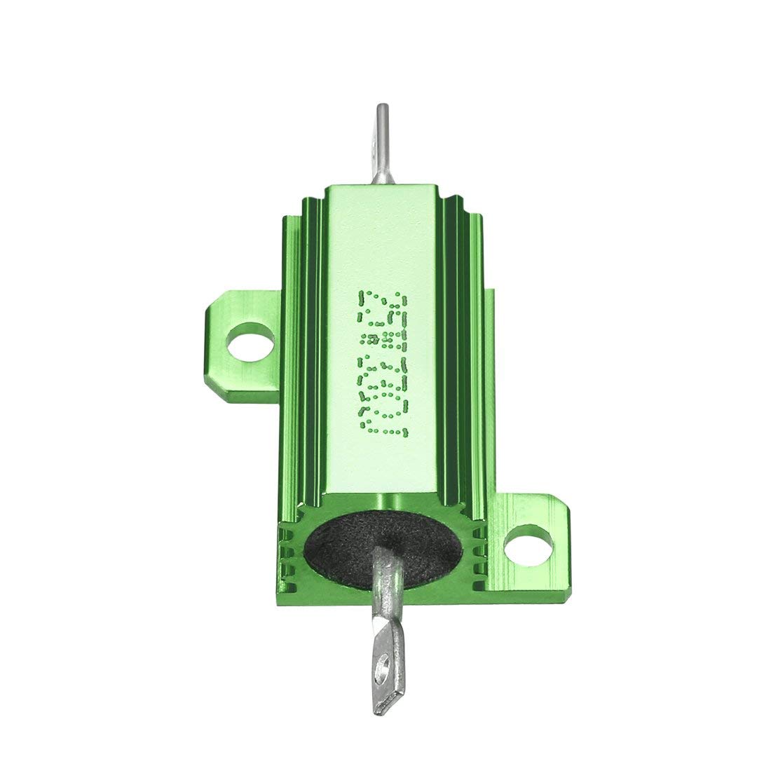 2024 2Pcs 25W 3 Ohm Aluminium Case Resistor High Power Load Resistors
