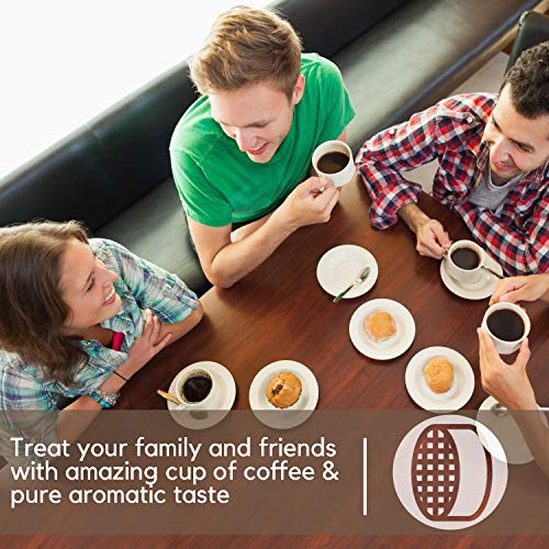 Cuisinart Compatible Activated Charcoal Water Filter Replacement - Universal Fit All Cuisinart And Braun Coffee Makers - Pure And Refresh Taste (12 Pack) #TOP4