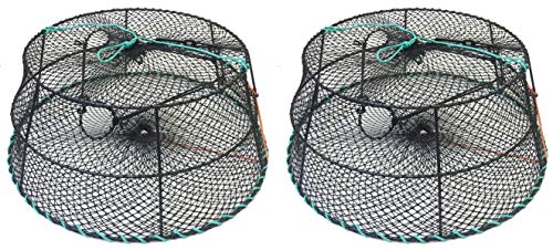 2-Pack of KUFA Sports Vinyl Coated Tower Style Prawn Trap (30