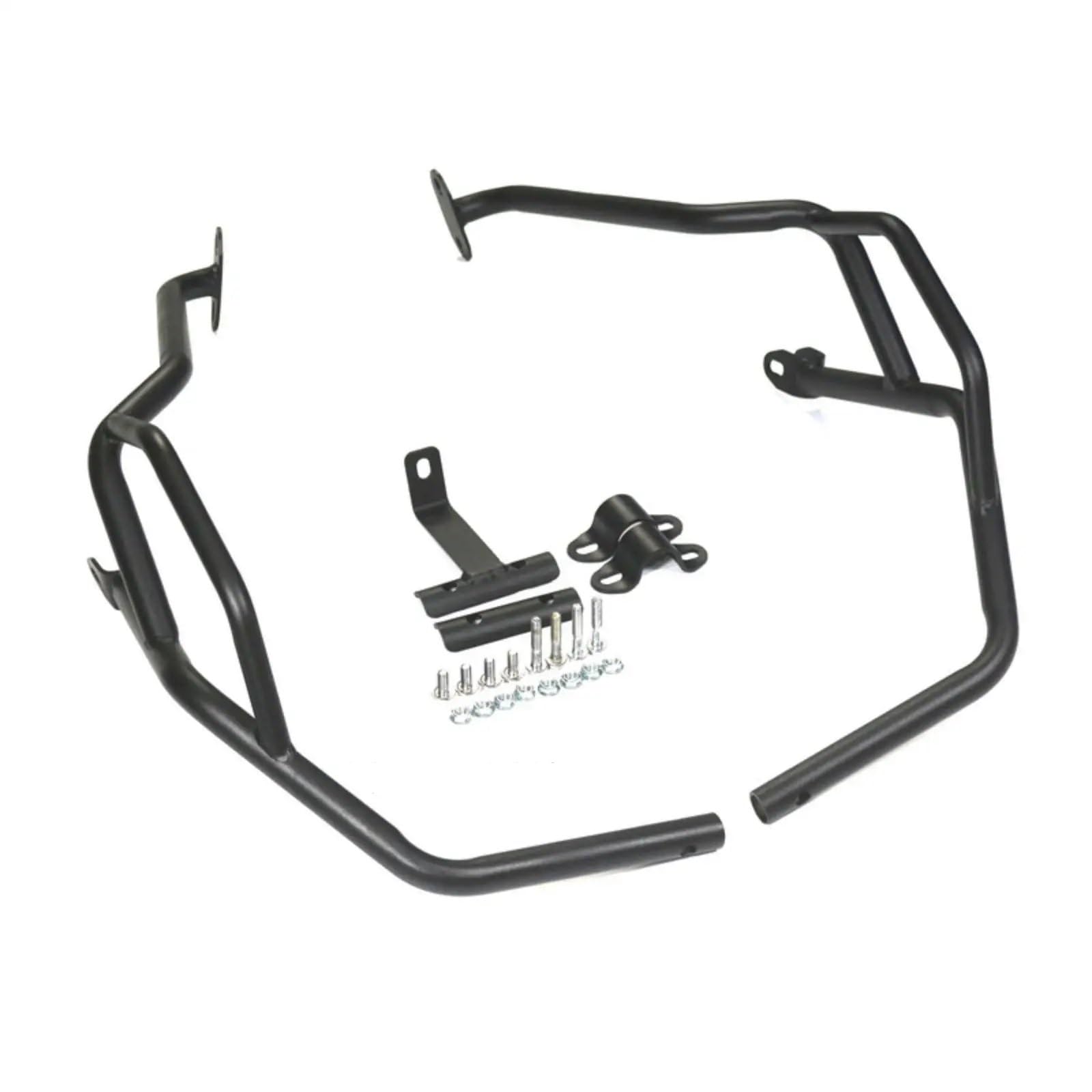 Paramotore Tubolare Adatto Per Benelli Per TRK502 Per TRK502X Highway Nero Barra Di Protezione Motore Protezione Paraurti Motorcycle motore Paraurti