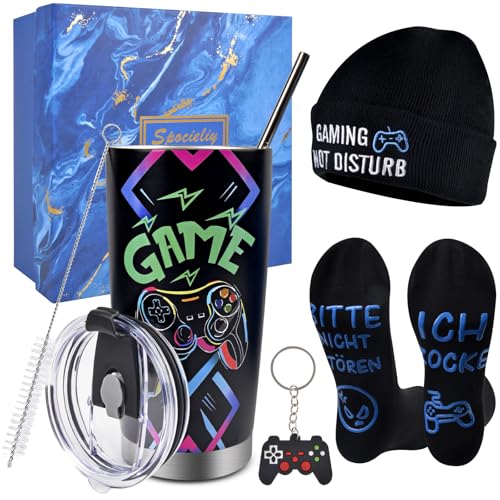 Gamer Geschenk für Männer - Zocker Geburtstagsgeschenk mit...