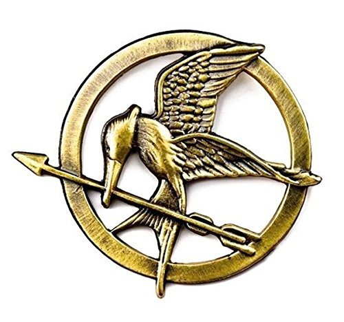 Épingles de film The Hunger Games lot de 3 broches de collection pour fan de saga cinéma et cosplay