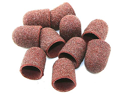 Preisvergleich Produktbild 10 grobe Schleifkappen 13 mm