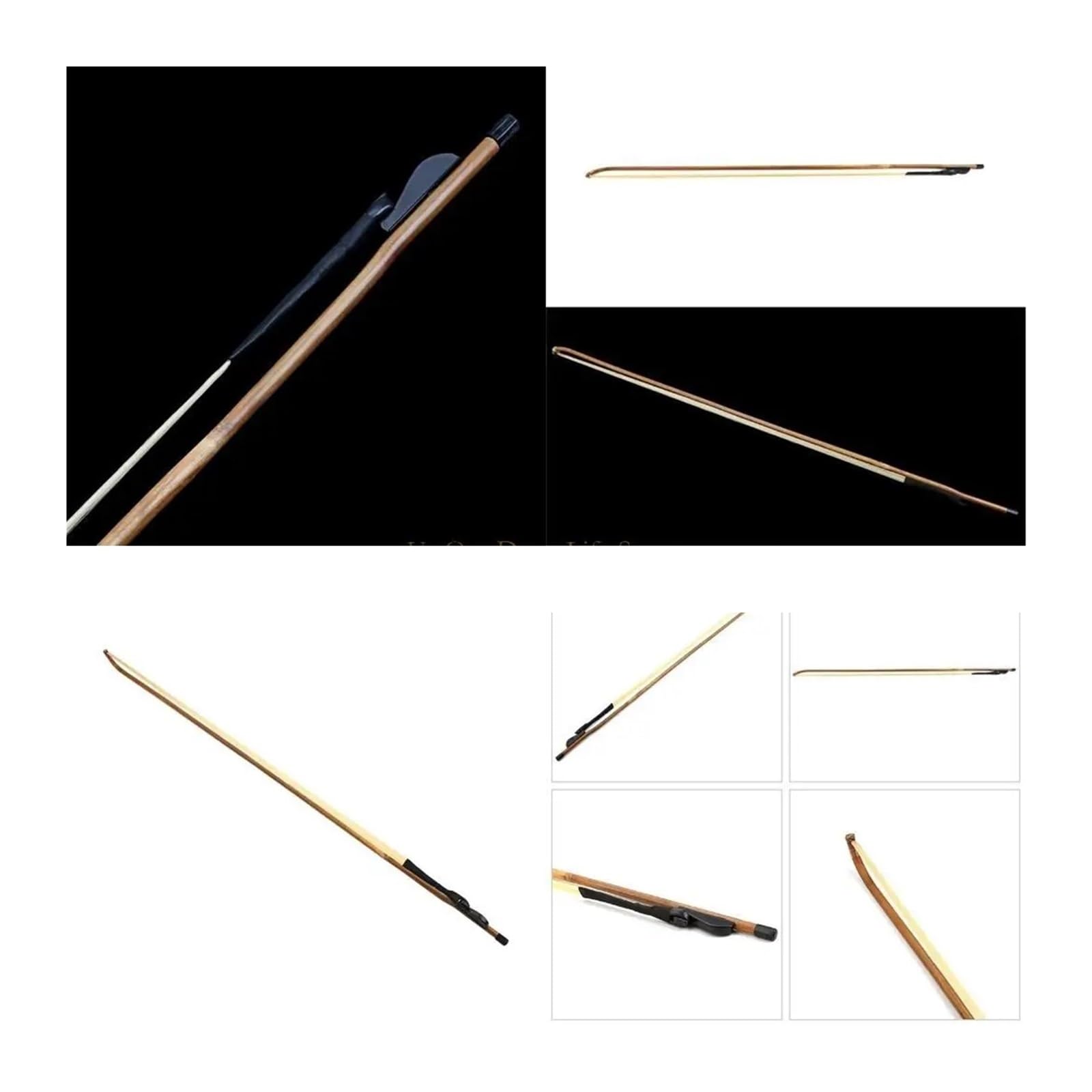 Erhu Bows Violin Bows Accesorio For Instrumentos De Cuerda | Arcos for erhu y violín, jugabilidad suave y control equilibrado.