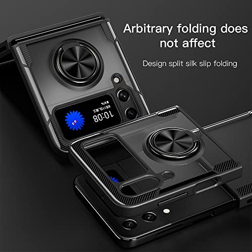 Coque Galaxy Z Flip 4 antichoc transparente évite les rayures