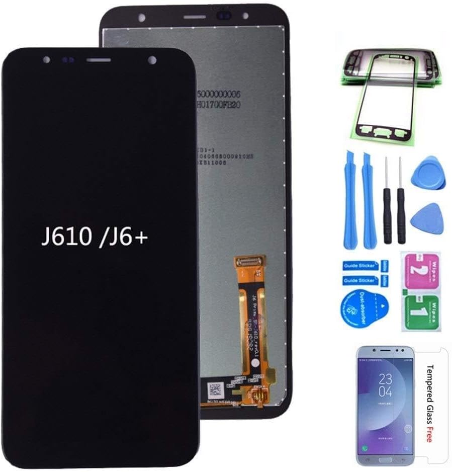 LCD Screen Compatible with Samsung Compatible with Galaxy J6+ 2018 J610 SM-J610F J610FN LCD Display Touch Screen Assembly Compatible with Samsung J6 Plus LCD Screen