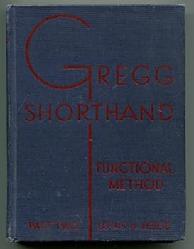 Hardcover Gregg Shorthand Functional Method, Part 2 1947 Book