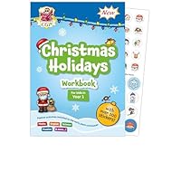 CGP Christmas Holidays Activity Workbook - for kids in Year 1 (ages 5-6): Includes over 100 stickers (CGP Holiday Workbooks)