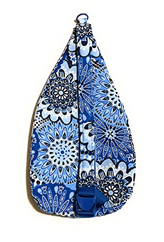 Vera Bradley Essential Sling Backpack Blue Star Medallion2
