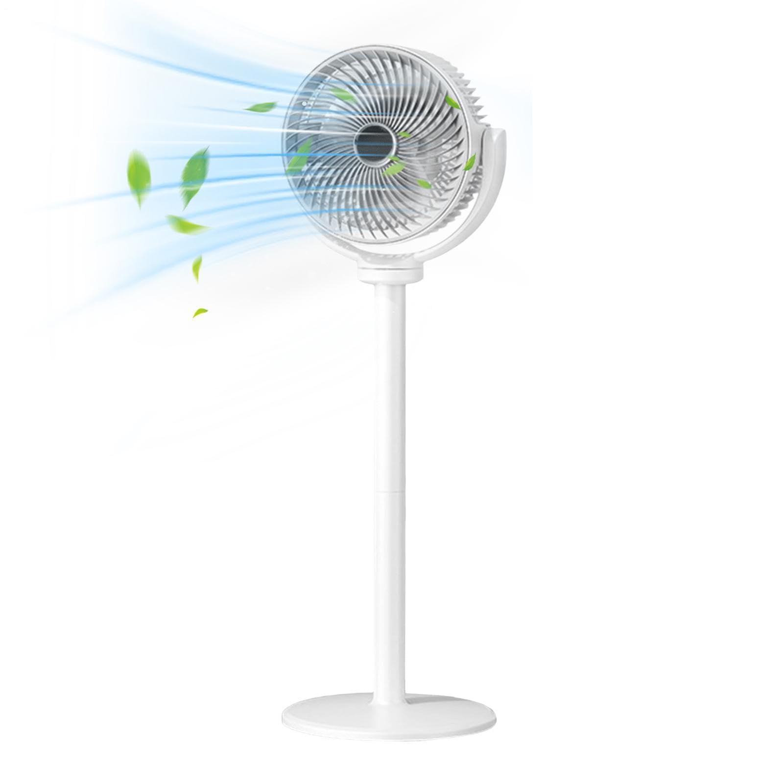 Ventilador de Pie Recargable Potente Silencioso Portátil