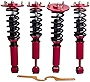 maXpeedingrods Coilovers Adjustable Height All Models for Ford Expedition for Lincoln Navigator 2003-2006, Spring Shock Absorber Suspension Kit Strut, Amortiguador Lowering Kits by 1-3” Red