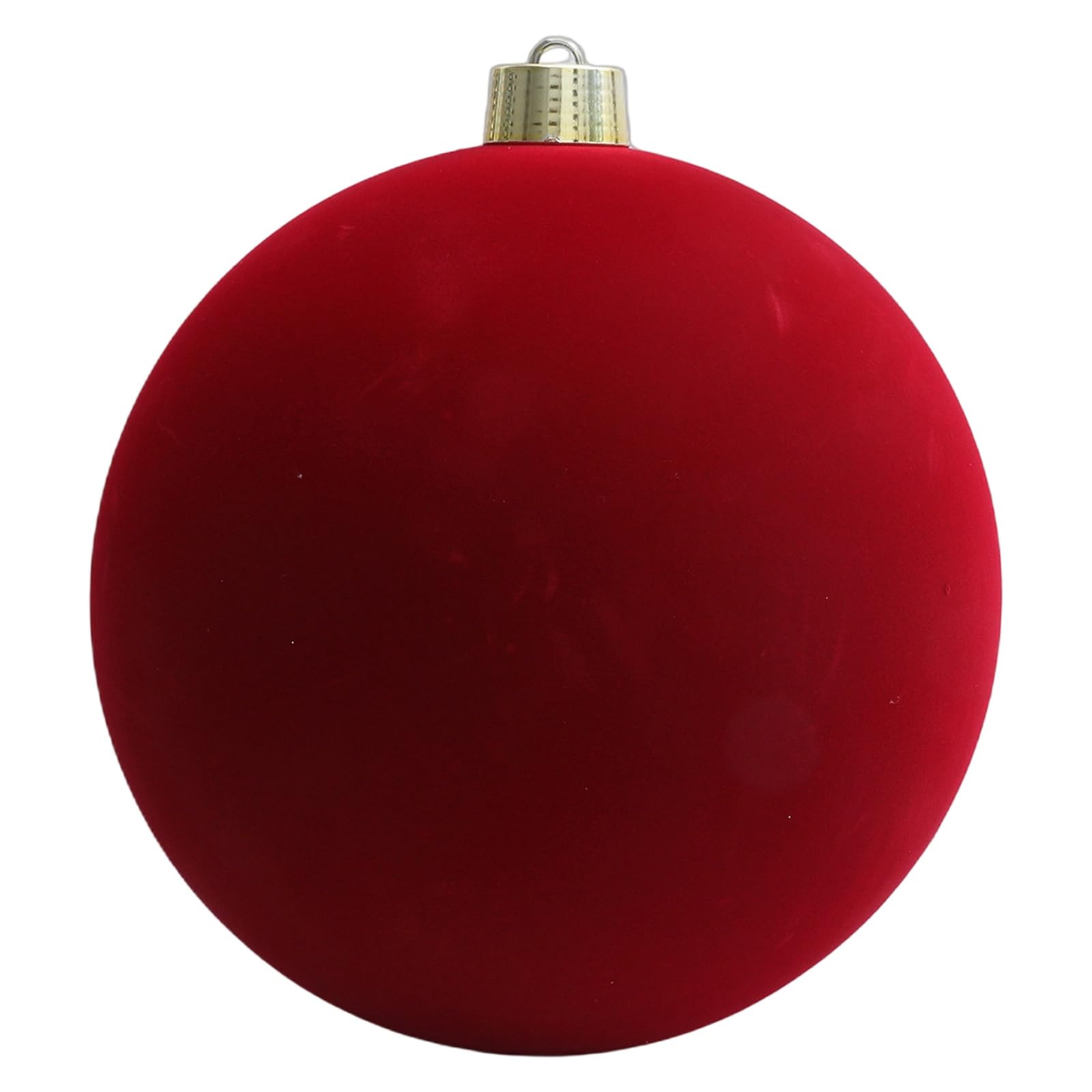 NMFLAB Christmas Baubles Shatterproof Velvety Christmas Ball Ornament for Tree Door Handle Mantels Holiday Decoration Blanketed Ornamentation