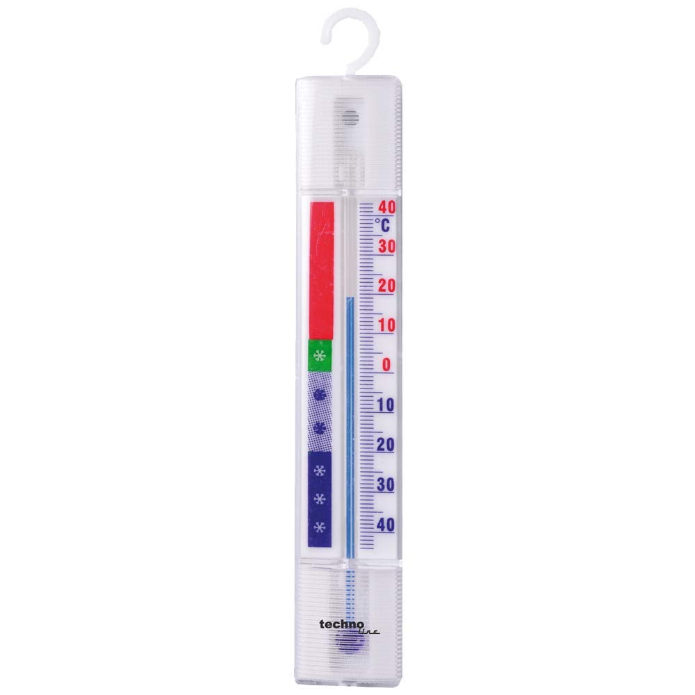 Technoline WA 1020 Kühlschrankthermometer, 2,2 x 1 x 15,5 cm, weiß, 2.2x1x15.5 cm