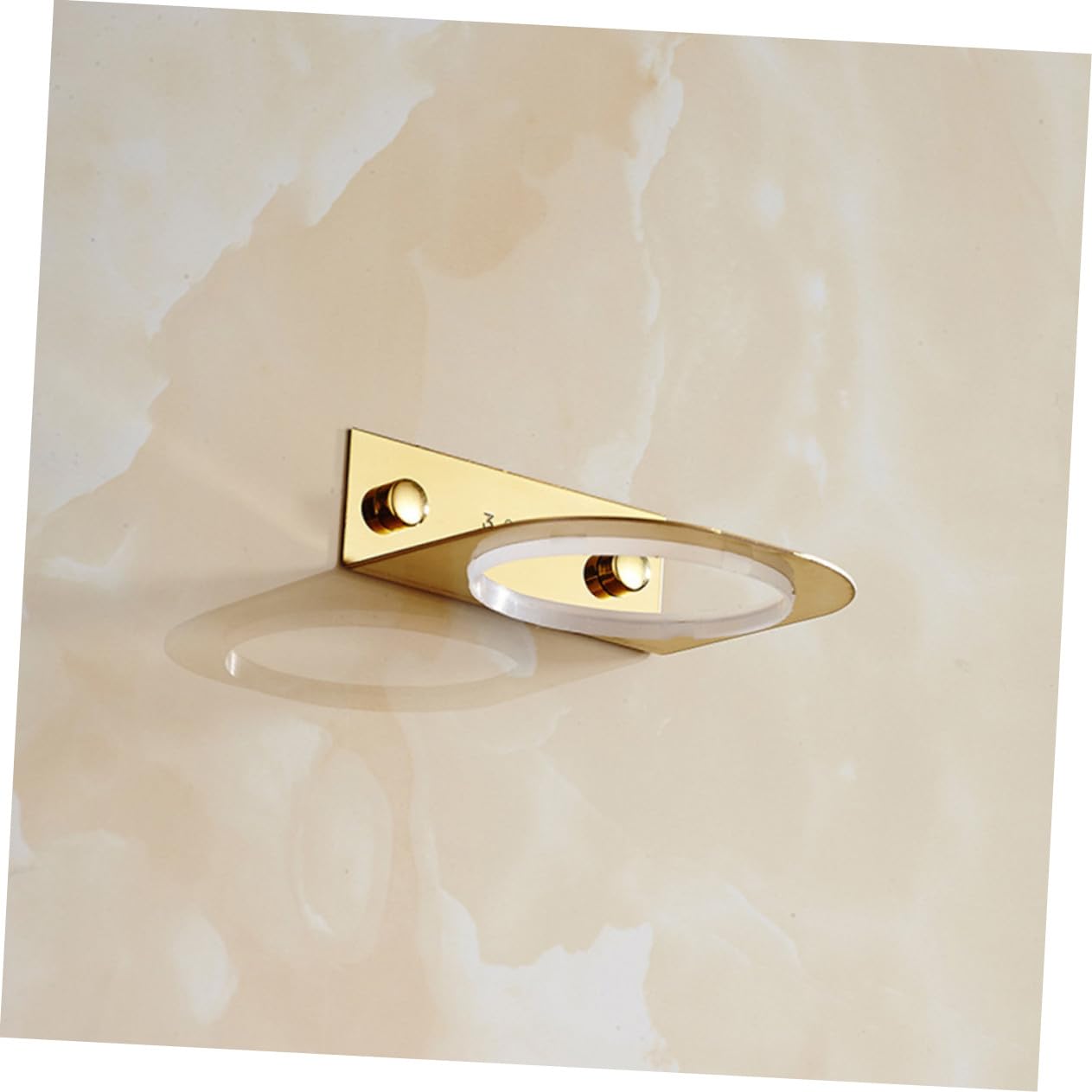Cepillo de Baño Inoxidable con Soporte de Pared Dorado Escobilla para WC Resistente y Reutilizable para Limpieza Eficaz del Baño de Espacio y Diseño Moderno