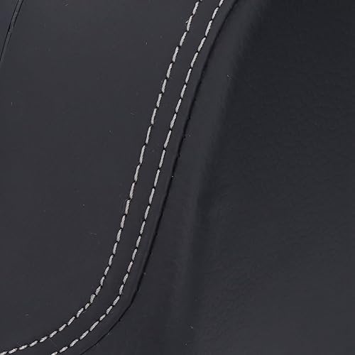 Miniatura 6 de Fydun Motorcycle Backrest Rear Passenger Seat Black Synthetic Leather Soft Sponge Replacement for Xmax 250 300 400