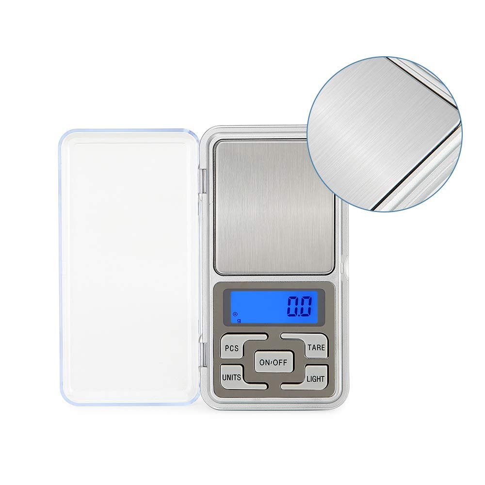 Mini Digital Electronic Pocket peso grammo LCD gioielli scala 0.01 g x 200 g