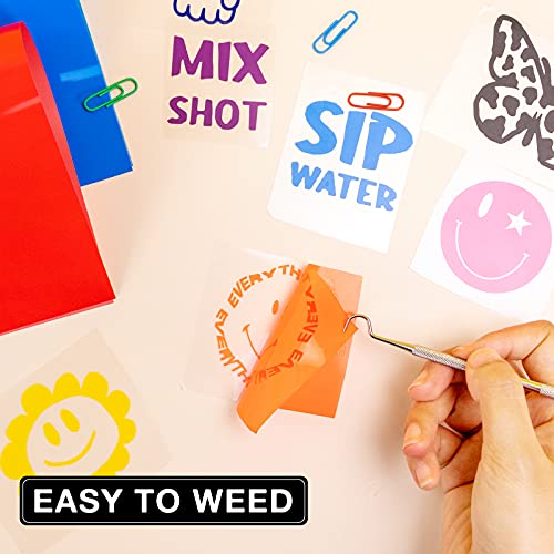 Jandjpackaging White Permanent Vinyl - 14 Pack 12” X 12” Glossy White Adhesive Vinyl, White Vinyl For Cricut, Silhouette, Expressions, Cameo, Signs #TOP4