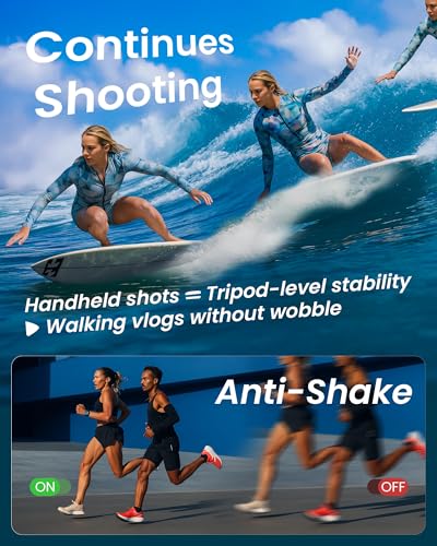 Foto de Cámara digital True 5K para fotografía, enfoque automático de 80 MP con zoom digital de 18X de 3 pulgadas, pantalla abatible de 270°, cámara selfie de doble lente para vlogging de YouTube y creación (imagen 8)