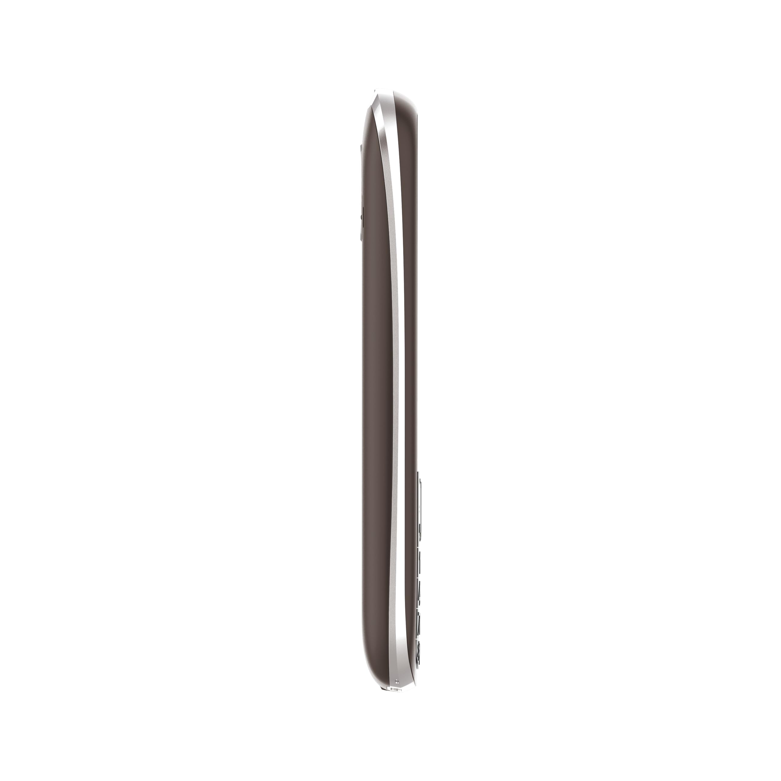myPhone Halo 4 Plus LTE teléfono para Mayores con Base de Carga, Pantalla de 3,5 Pulgadas, Teclas Grandes, botón SOS, 4G – Praline Collection