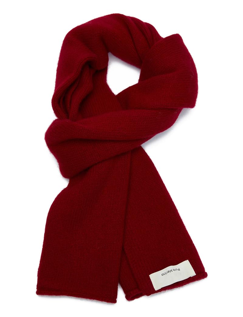 Scialli da donna in lana lavorata a maglia, unisex, tinta unita, caldo, per autunno e inverno, morbido