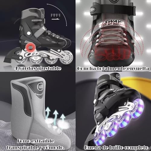Patines, Outdoors patines soy luna mexico Marca qlb (3)