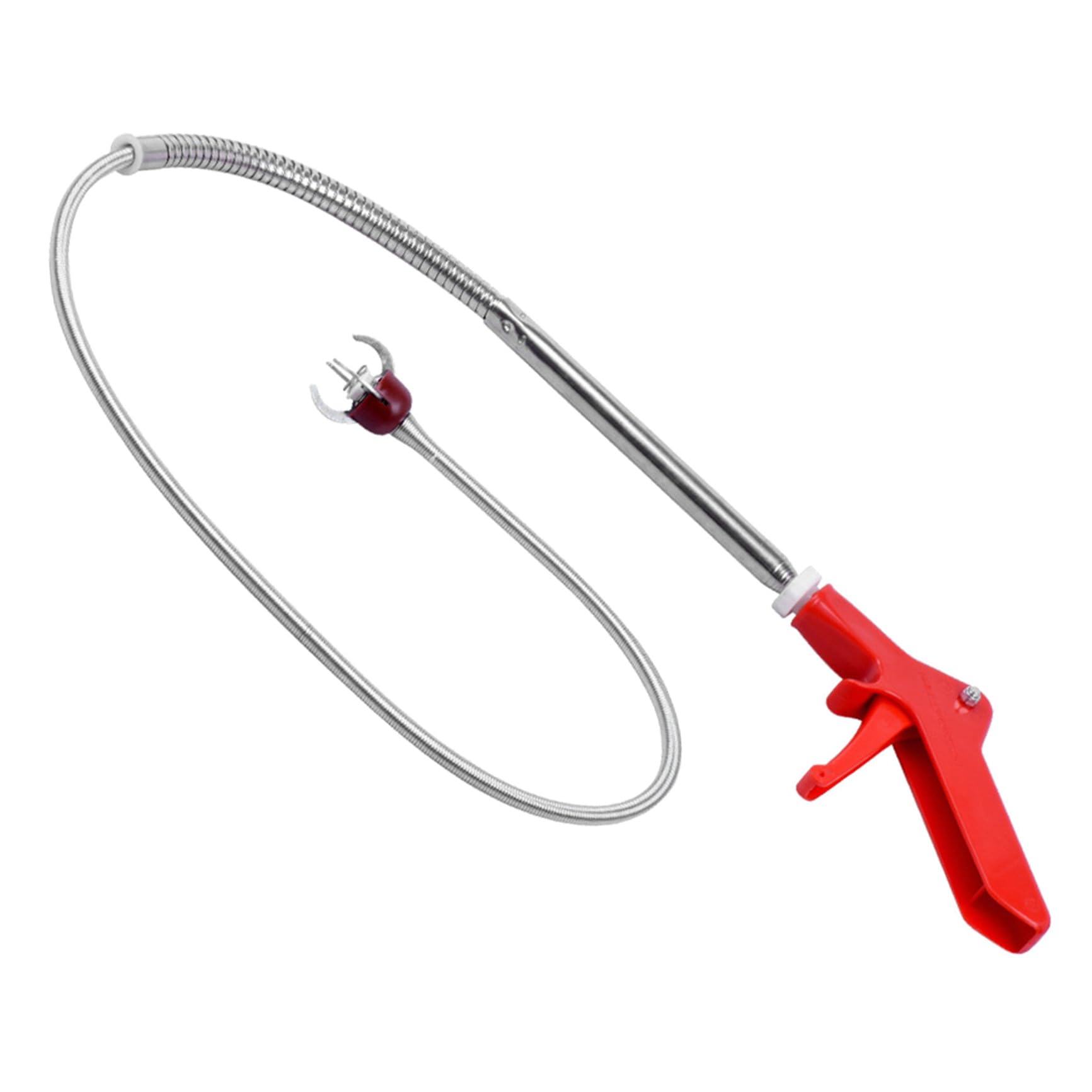 Alipis Herramienta de Dragado para Inodoro con Garras de Puntas Limpiador Flexible para Tuberías y Desagües para Eliminar Obstrucciones y Objetos Atrapados Baños y Cocinas